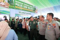 Kepolisian Daerah Jawa Timur (Polda Jatim) bersama jajaran Polres, Polresta, dan Polrestabes menggelar Kick Off Launching Gerakan Pangan Murah (GPM) Polri di GOR Delta Sidoarjo, Kamis (14/8/2025).