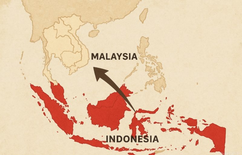Ilustrasi: Malaysia Hampir Jadi Indonesia.
