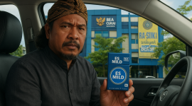 Ilustrasi rokok ilegal by AI.