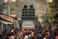 Ilustrasi sound horeg.