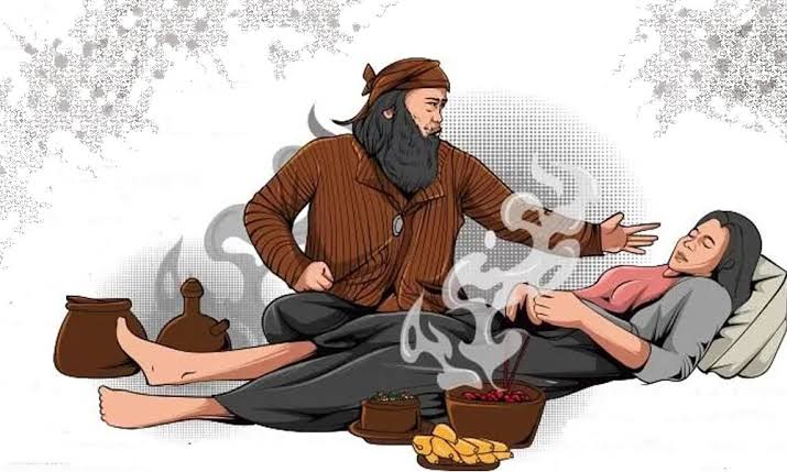 Ilustrasi dukun cabul.
