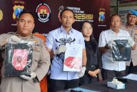 Polres Tulungagung mengamankan AF (20), pemuda residivis yang menganiaya Wakapolsek Pakel saat mengawal konvoi perguruan silat.