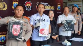 Polres Tulungagung mengamankan AF (20), pemuda residivis yang menganiaya Wakapolsek Pakel saat mengawal konvoi perguruan silat.