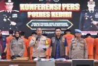 Polisi mengungkap, sejumlah pelaku berasal dari luar daerah, mulai Blitar, Nganjuk, hingga Mojokerto.