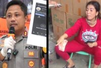 kini polisi juga menetapkan istrinya, berinisial W, sebagai tersangka.