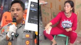 kini polisi juga menetapkan istrinya, berinisial W, sebagai tersangka.