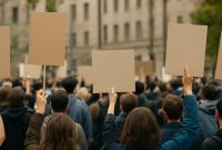 Ilustrasi pembatalan aski demo di Pamekasan.