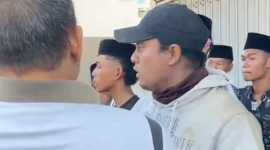 Para santri Pondok Pesantren Al-Haramain Sampang sigap menggagalkan aksi pencurian AC, Minggu (28/9/2025).