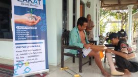 Bantuan Kaki Palsu oleh PLN ULP3 Madura 