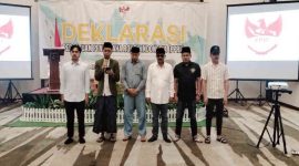 Suasana deklarasi Persatuan Pengusaha Rokok Indonesia (PPRI) yang digelar di Hotel Azana Pamekasan.