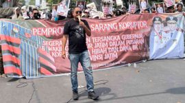 Musfiq Saat melakukan aksi beberapa waktu lalu.