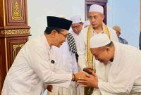Bupati saat menghadiri Safari Jum’at beberapa waktu lalu.