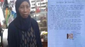 Surat klarifikasi yang ditulis dan ditandatangani Hj. Aisyah, pemilik Toko Limbad, menegaskan bahwa dirinya tidak mengenal H. Her dan H. Sugik seperti disebut dalam video viral.