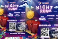 Tanpa Izin Keramaian, Night Run di Monumen Arek Lancor Tetap Jalan Malam Ini.