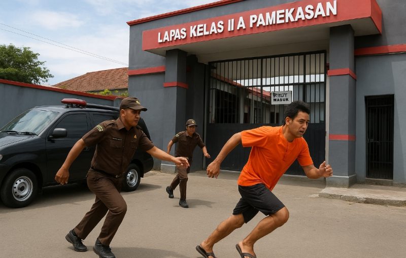 Petugas Lapas Kelas II A Pamekasan memperketat pengawasan pascainsiden tahanan titipan Kejari berinisial F yang sempat mencoba kabur. (Foto ilustrasi)