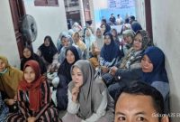 Relawan SPPG Humairoh Sejahtera Blumbungan mengikuti penyuluhan PKP dan IKL bersama Dinas Kesehatan Pamekasan.