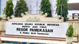 Caption: Kantor Polres Pamekasan (Sumber Foto: dok/Jatimzone.com)