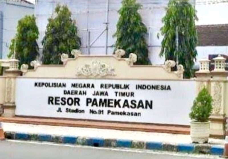 Caption: Kantor Polres Pamekasan (Sumber Foto: dok/Jatimzone.com)