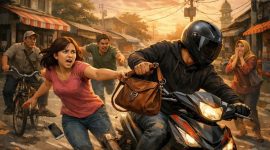 Caption: Ilustrasi Penjambretan