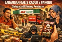 Foto ilustrasi dugaan praktik penipuan oleh J&T Cargo area Larangan, Galis, Kadur dan Pakong