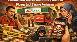Foto ilustrasi dugaan praktik penipuan oleh J&T Cargo area Larangan, Galis, Kadur dan Pakong