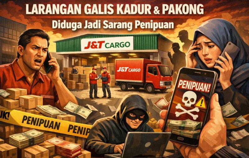 Foto ilustrasi dugaan praktik penipuan oleh J&T Cargo area Larangan, Galis, Kadur dan Pakong
