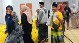 Pertemuan pihak Pegadaian Syariah Area Madura dengan para nasabah di Pamekasan terkait penyelesaian dugaan penipuan yang diduga melibatkan oknum agen.