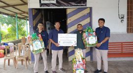 Pegadaian Area Madura Serahkan Bingkisan Ramadhan Kepada Bank Sampah Induk Bestari Mandiri 