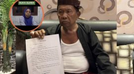 Ilustrasi, Mantan Kades Batukerbuy, Haryanto Waluyo dengan adik kandung Haji Latif, Hosniah.