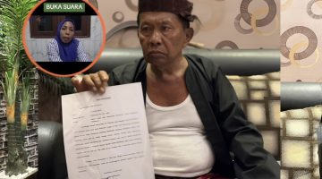 Ilustrasi, Mantan Kades Batukerbuy, Haryanto Waluyo dengan adik kandung Haji Latif, Hosniah.