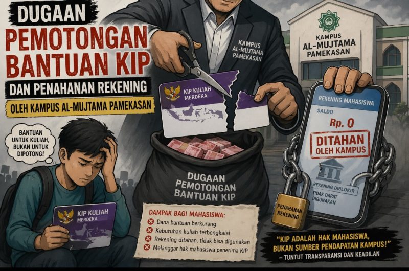 Gambar ilustrasi Penahan rekening bantuan KIP oleh Oknum Kampus STAI Al-Mujtama Pamekasan 