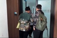 Korwil BGN Pamekasan Hariyanto didampingi BGN Jawa Timur saat menghadiri undangan dari Polres Pamekasan 