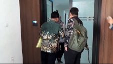 Korwil BGN Pamekasan Hariyanto didampingi BGN Jawa Timur saat menghadiri undangan dari Polres Pamekasan 